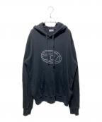 DIESELディーゼル）の古着「S-Ginn-Hood-E4」｜ブラック