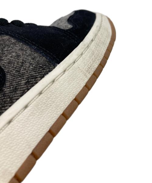 NIKE（ナイキ）NIKE (ナイキ) Air Jordan 1 Low SE/ローカットスニーカー ブラック×グレー サイズ:27.5cmの古着・服飾アイテム