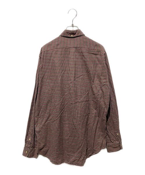 RALPH LAUREN（ラルフローレン）RALPH LAUREN (ラルフローレン) チェックシャツ ブラウン サイズ:Mの古着・服飾アイテム