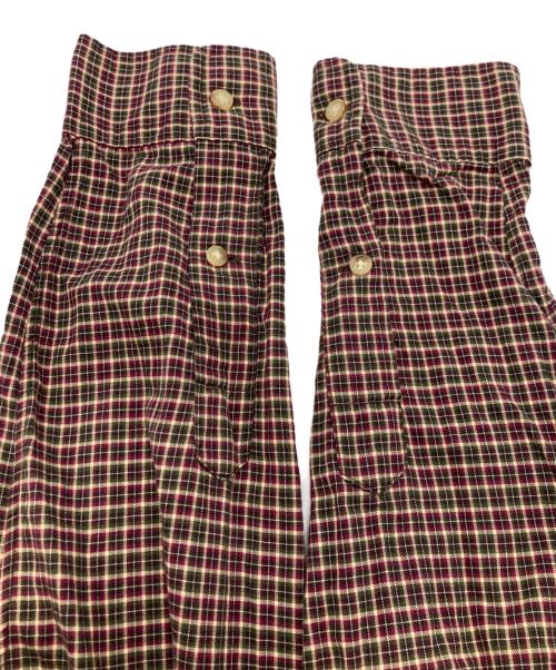 RALPH LAUREN（ラルフローレン）RALPH LAUREN (ラルフローレン) チェックシャツ ブラウン サイズ:Mの古着・服飾アイテム