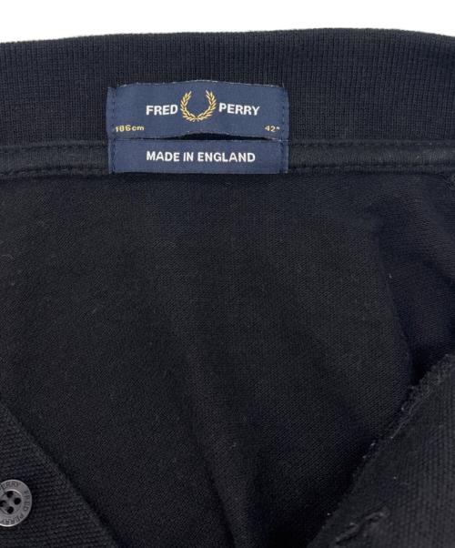 FRED PERRY（フレッドペリー）FRED PERRY (フレッドペリー) ポロシャツ ブラック サイズ:42の古着・服飾アイテム