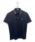 FRED PERRY（フレッドペリー）の古着「ポロシャツ」｜ブラック