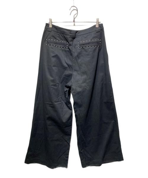 Jaded London（ジェイデッドロンドン）JADED LONDON (ジェイデッドロンドン) スタッズワイドパンツ ブラック サイズ:W32の古着・服飾アイテム
