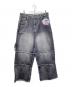 JADED LONDON（ジェイデッドロンドン）の古着「Colossus Carpenter Jeans/デニムパンツ」｜ブラック