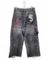 JADED LONDON (ジェイデッドロンドン) Colossus Carpenter Jeans/デニムパンツ ブラック サイズ:Ｗ32：10000円