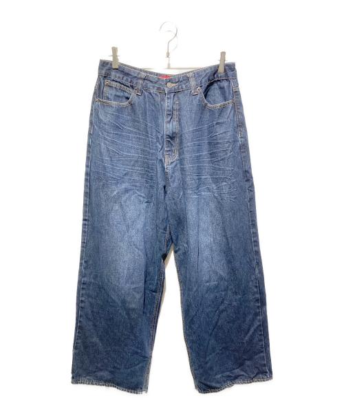 Jaded London（ジェイデッドロンドン）JADED LONDON (ジェイデッドロンドン) デニムワイドパンツ インディゴ サイズ:W32の古着・服飾アイテム