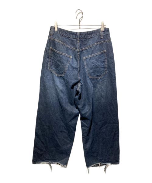 Jaded London（ジェイデッドロンドン）JADED LONDON (ジェイデッドロンドン) デニムワイドパンツ インディゴ サイズ:W32の古着・服飾アイテム