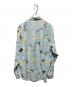 PAPAS ISLAND (パパス アイランド) 総柄シャツ ブルー サイズ:不明：8000円