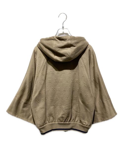 MaxMara（マックスマーラ）MaxMara (マックスマーラ) ジップパーカー ベージュ サイズ:Mの古着・服飾アイテム
