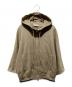 MaxMara（マックスマーラ）の古着「ジップパーカー」｜ベージュ