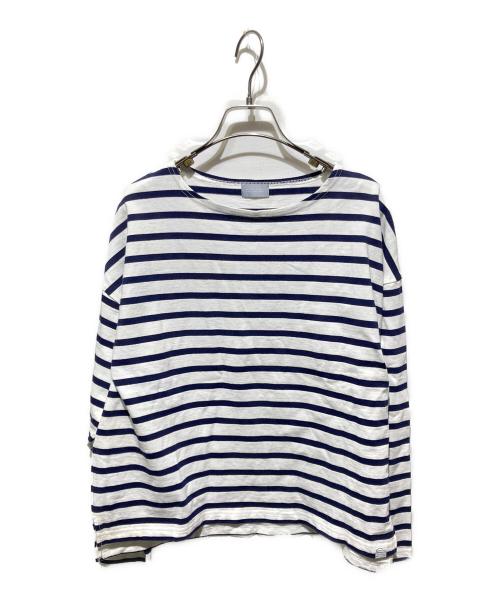 MACKINTOSH PHILOSOPHY（マッキントッシュ フィロソフィー）MACKINTOSH PHILOSOPHY (マッキントッシュ フィロソフィー) ボーダーカットソー ネイビー サイズ:2の古着・服飾アイテム