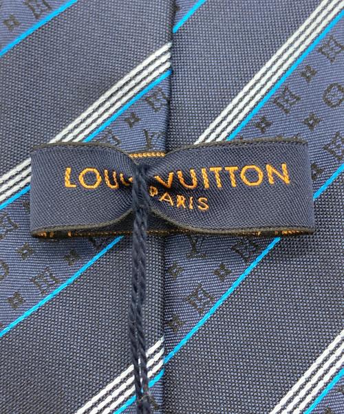 LOUIS VUITTON（ルイ ヴィトン）LOUIS VUITTON (ルイ ヴィトン) シルクネクタイ ブルー サイズ:FREE 未使用品の古着・服飾アイテム