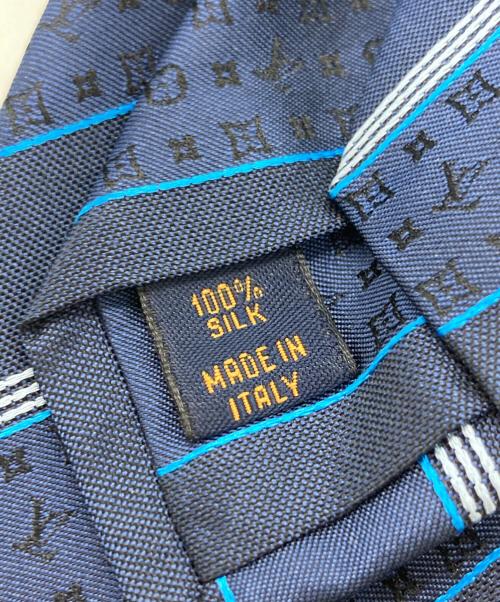 LOUIS VUITTON（ルイ ヴィトン）LOUIS VUITTON (ルイ ヴィトン) シルクネクタイ ブルー サイズ:FREE 未使用品の古着・服飾アイテム
