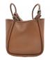 CHARLES & KEITH (チャールズアンドキース) Lyla ミニライラ チューブラートートバッグ ブラウン：9000円