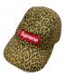 Supreme（シュプリーム）の古着「20SS Waxed Cotton Camp Cap」｜ブラック×ベージュ