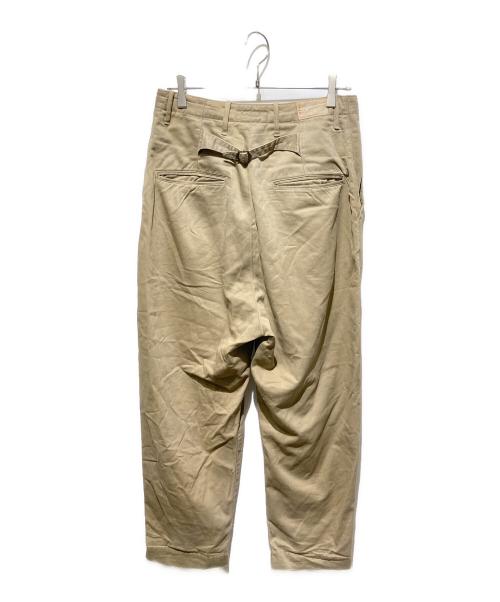 KAPITAL（キャピタル）KAPITAL (キャピタル) タックパンツ ベージュ サイズ:Ｍの古着・服飾アイテム