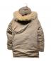 WOOLRICH (ウールリッチ) カモ柄ダウンジャケット ブラウン サイズ:Ｓ：9000円