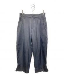 Knuth Marf（クヌースマーフ）の古着「front slit pants」｜ブラック