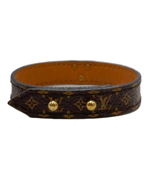LOUIS VUITTON（ルイ ヴィトン）LOUIS VUITTON (ルイ ヴィトン) ブレスレット ブラウンの古着・服飾アイテム