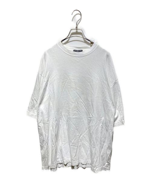 BALENCIAGA（バレンシアガ）BALENCIAGA (バレンシアガ) スマイルロゴTシャツ ホワイト サイズ:XXSの古着・服飾アイテム