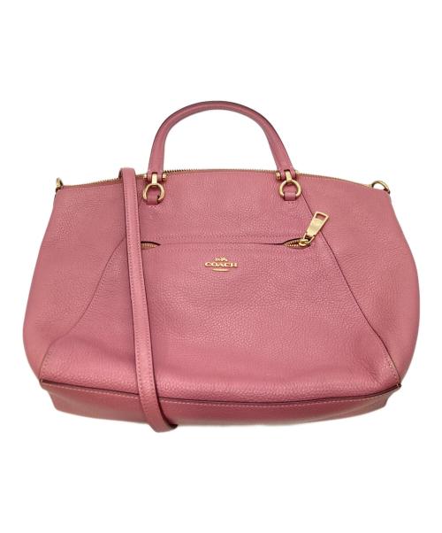 COACH（コーチ）COACH (コーチ) 2WAYバッグ ピンクの古着・服飾アイテム