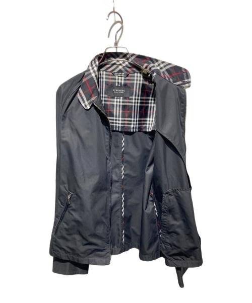 BURBERRY BLACK LABEL（バーバリーブラックレーベル）BURBERRY BLACK LABEL (バーバリーブラックレーベル) ナイロンジャケット ブラック サイズ:Mの古着・服飾アイテム