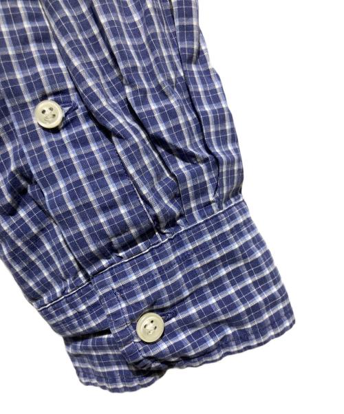 RALPH LAUREN（ラルフローレン）RALPH LAUREN (ラルフローレン) チェックシャツ ブルー×ホワイト サイズ:Ｌの古着・服飾アイテム