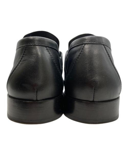 BOTTEGA VENETA（ボッテガベネタ）BOTTEGA VENETA (ボッテガベネタ) Astaire ローファー ホワイト×ブラック サイズ:39の古着・服飾アイテム