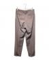 ISSEY MIYAKE MEN (イッセイミヤケメン) 2タックスラックスパンツ ブラウン サイズ:Ｍ：15000円