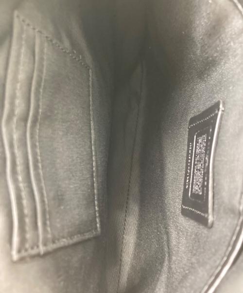 COACH（コーチ）COACH (コーチ) クラッチバッグ ブラックの古着・服飾アイテム