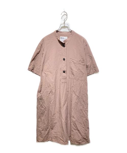 MARGARET HOWELL（マーガレットハウエル）MARGARET HOWELL (マーガレットハウエル) SANDED COTTON LINEN OP ブラウン サイズ:2の古着・服飾アイテム