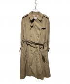 Burberry'sバーバリーズ）の古着「イングランド製 裏地ノバチェックトレンチコート」｜ベージュ