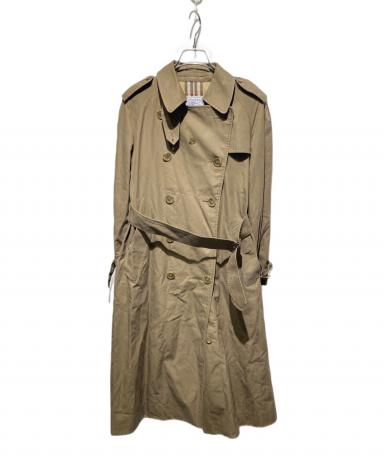 美品✨バーバリー トレンチコート グレージュ系 ノバチェック裏地 7AR(S相当 中古・古着通販】Burberry's (バーバリーズ) イングランド製 裏地ノバ