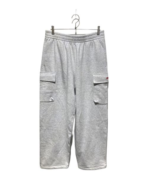 SUPREME（シュプリーム）Supreme (シュプリーム) Small Box Logo Cargo Sweatpant グレー サイズ:Ｌの古着・服飾アイテム