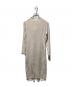 Her lip to (ハーリップトゥ) Victoria Lace Belted Knit Dress /ニットワンピース ベージュ サイズ:ｓ：5000円