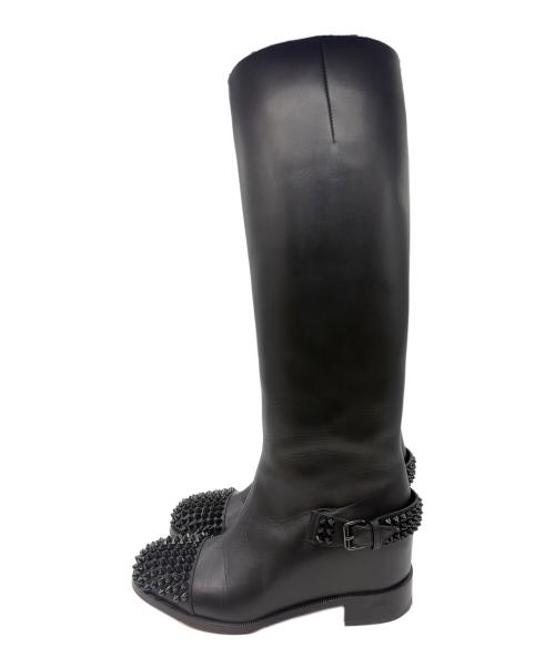 Christian Louboutin（クリスチャン・ルブタン）Christian Louboutin (クリスチャン・ルブタン) ロングブーツ ブラック サイズ:36の古着・服飾アイテム