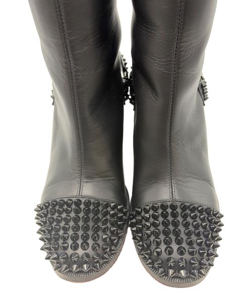 Christian Louboutin（クリスチャン・ルブタン）Christian Louboutin (クリスチャン・ルブタン) ロングブーツ ブラック サイズ:36の古着・服飾アイテム