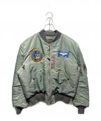 BUZZ RICKSON'Sバズリクソンズ）の古着「TYPE MA-1 “LION UNIFORM INC.”」｜カーキ
