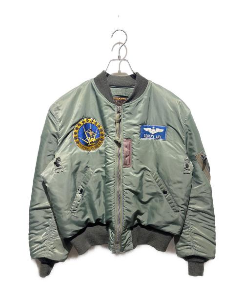 BUZZ RICKSON'S（バズリクソンズ）BUZZ RICKSON'S (バズリクソンズ) TYPE MA-1 “LION UNIFORM INC.” カーキ サイズ:XLの古着・服飾アイテム