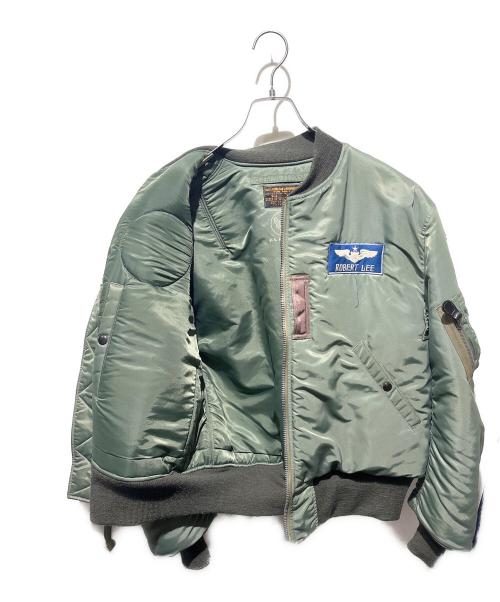 BUZZ RICKSON'S（バズリクソンズ）BUZZ RICKSON'S (バズリクソンズ) TYPE MA-1 “LION UNIFORM INC.” カーキ サイズ:XLの古着・服飾アイテム