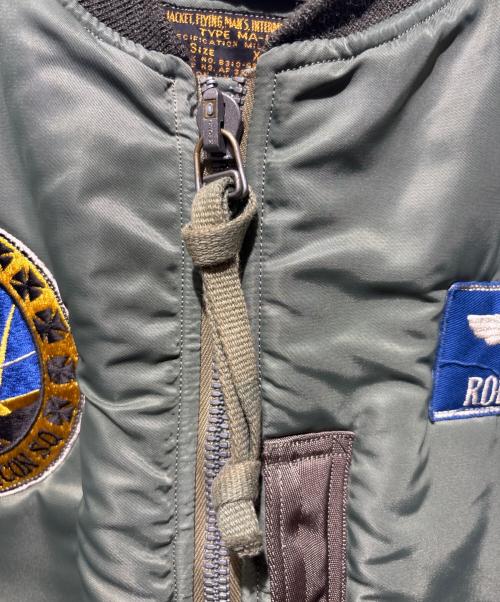 BUZZ RICKSON'S（バズリクソンズ）BUZZ RICKSON'S (バズリクソンズ) TYPE MA-1 “LION UNIFORM INC.” カーキ サイズ:XLの古着・服飾アイテム