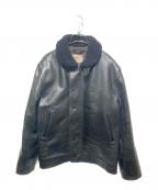 Y2 LEATHERワイツーレザー）の古着「GOAT SKIN Type N-1」｜ブラック