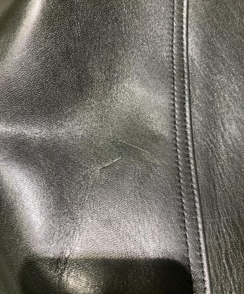 Y2 LEATHER（ワイツーレザー）Y2 LEATHER (ワイツーレザー) GOAT SKIN Type N-1 ブラック サイズ:44の古着・服飾アイテム