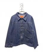 SUGAR CANEシュガーケーン）の古着「14oz. BLUE DENIM BLOUSE “S1945” MODEL」｜インディゴ