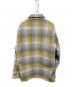 PENDLETON (ペンドルトン) BEAMS (ビームス) 別注CPO JACKET グレー×イエロー サイズ:Ｌ：7000円
