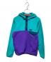 Patagonia（パタゴニア）の古着「Synchilla Snap-T Hoody」｜グリーン×パープル