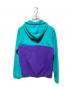 Patagonia (パタゴニア) Synchilla Snap-T Hoody グリーン×パープル サイズ:ＸＳ：10000円