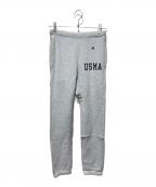 Champion×BEAMSチャンピオン×ビームス）の古着「別注 USMA スウェットパンツ」｜グレー