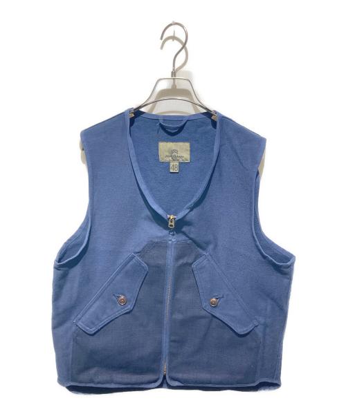 NIGEL CABOURN（ナイジェルケーボン）NIGEL CABOURN (ナイジェルケーボン) WORK WEAR VEST ネイビー サイズ:48の古着・服飾アイテム