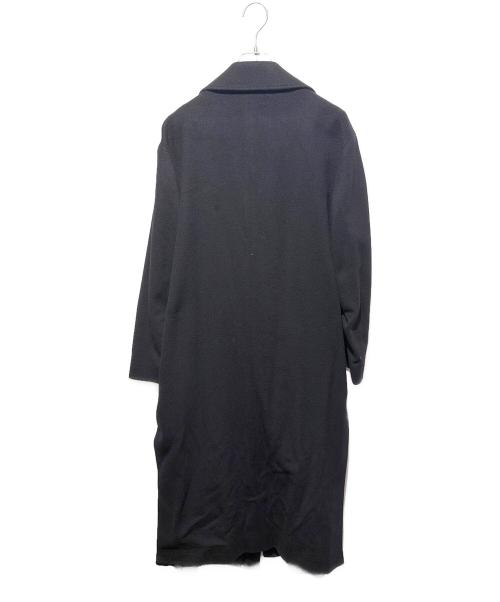 icB（アイシービー）icB (アイシービー) カシミヤコート ブラック サイズ:40の古着・服飾アイテム